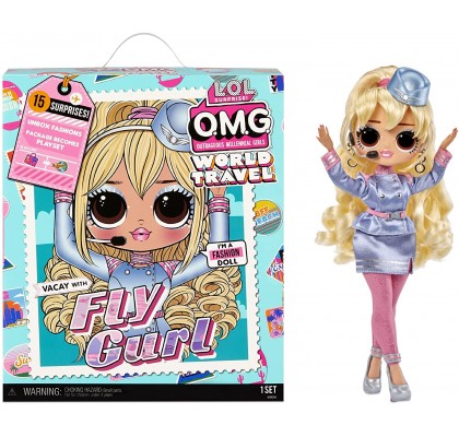 L.O.L. Surprise! Кукла Fly Gurl World Travel (Стюардесса)