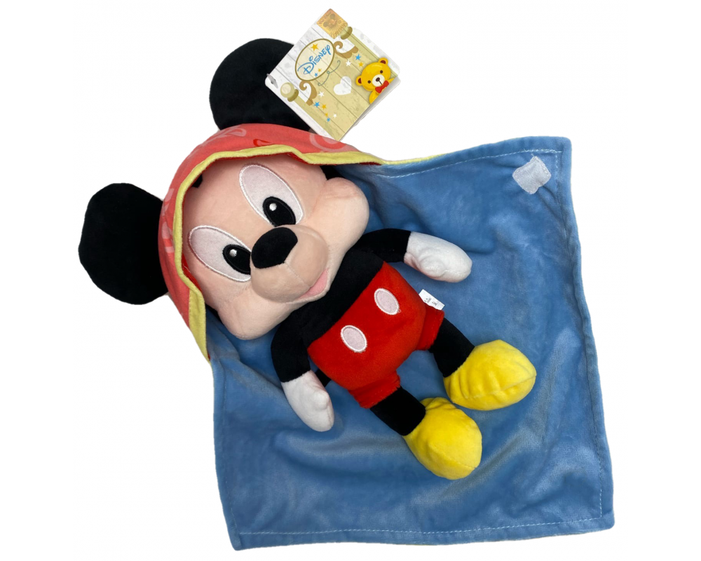 Мягкая игрушка Микки в одеяле