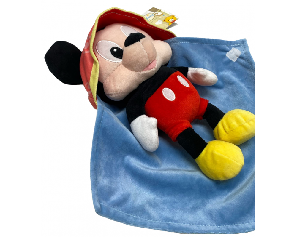 Мягкая игрушка Микки в одеяле