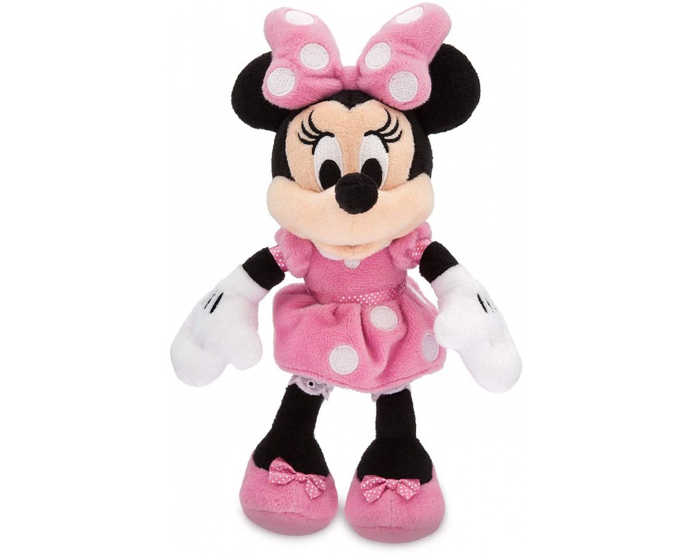 Мягкая игрушка Минни Маус в розовом платье Дисней (мини 20 см)