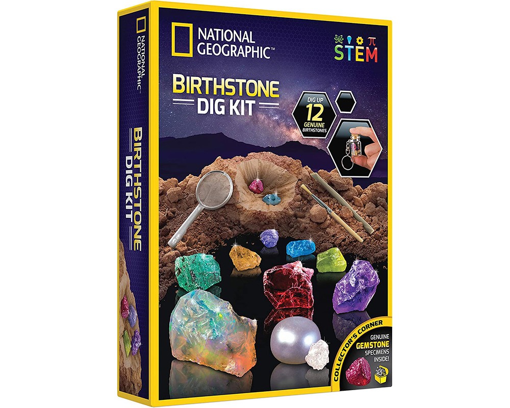 Научный набор Набор для раскопок камней Birthstone Dig Kit