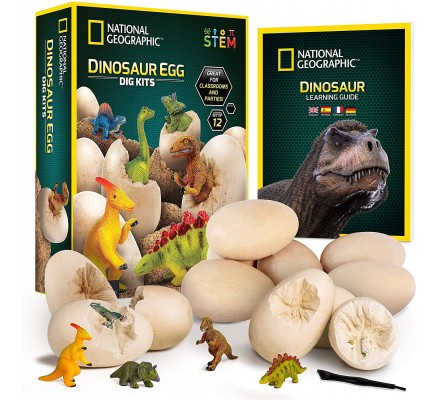 Научный набор Набор для раскопок яиц динозавров Dinosaur Dig Kit