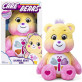 Большой плюшевый мишка Care Bears Calming Heart Bear жёлто-розовый 35 см