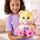 Большой плюшевый мишка Care Bears Calming Heart Bear жёлто-розовый 35 см