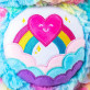 Большой лимитированный плюшевый мишка Care Bears Caring Colours Bear 35 см