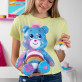 Плюшевый мишка Care Bears с пайетками Cheer Bear