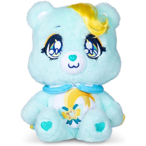 Большой плюшевый мишка Care Bears "Хранители доброты" голубой 35 см