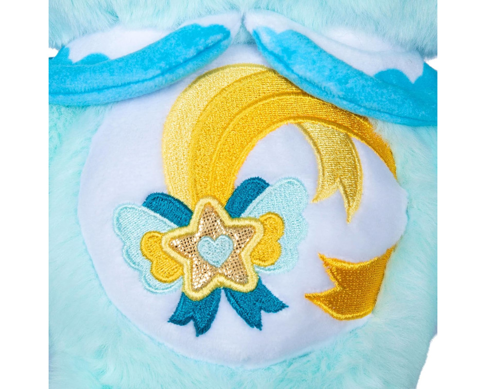 Большой плюшевый мишка Care Bears "Хранители доброты" голубой 35 см Большой плюшевый мишка Care Bears "Хранители доброты" голубой 35 см