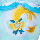 Большой плюшевый мишка Care Bears "Хранители доброты" голубой 35 см