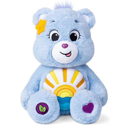 Большой плюшевый мишка Care Bears Sea Friend Bear голубой морской 35 см