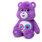 Большой плюшевый мишка Care Bears Share Bear фиолетовый 35 см