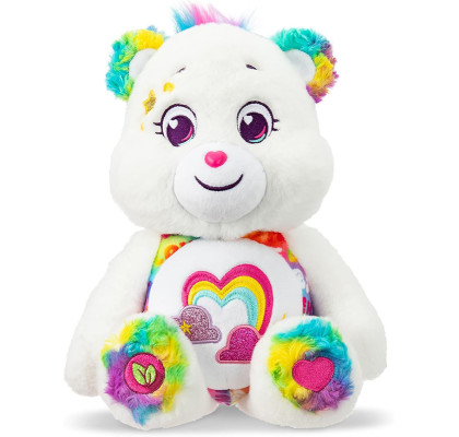 Большой плюшевый мишка Care Bears True Friend Bear белый 35 см