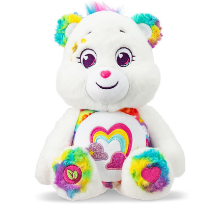 Большой плюшевый мишка Care Bears True Friend Bear белый 35 см