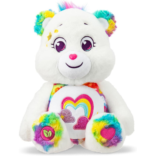 Большой плюшевый мишка Care Bears True Friend Bear белый 35 см